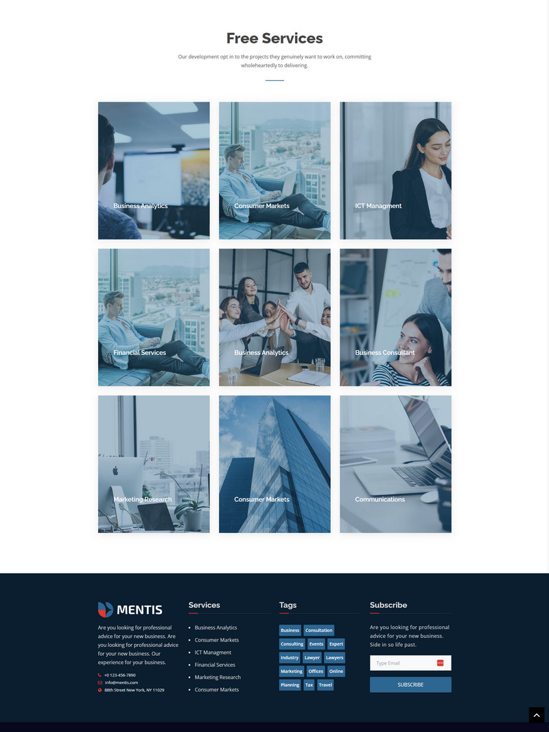 Mentis-WorfdPress Woocommerce Theme